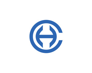CH logo design. CH