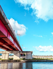 bridge over the river