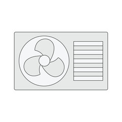 illustration of air conditioning unit