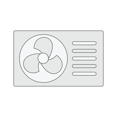 illustration of air conditioning unit