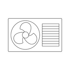 illustration of air conditioning unit