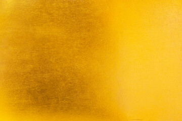 Gold abstract background or texture and gradients shadow horizontal shape