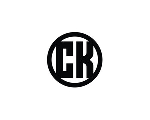 CK Logo design. CK