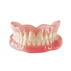 Obraz premium Complete dentures offer a confident smile and improved oral function for a healthy, natural-looking appearance, enhancing quality of life