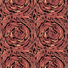seamless pattern with red roses