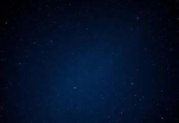 Fototapeta premium Vast, dark blue night sky speckled with countless, bright stars, celestial, universe
