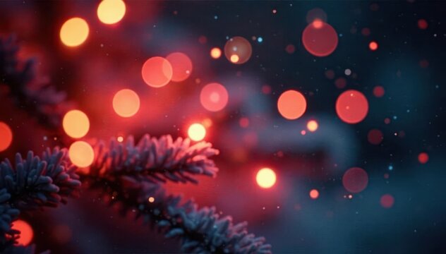 Dazzling Christmas light bokeh; dreamy, magical ambiance , gold, xmas - Powered by Adobe