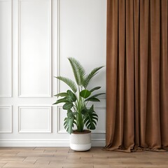 green plant in the interior