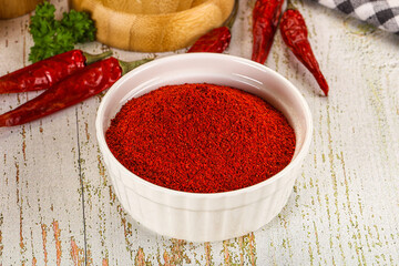 Spicy dry hot Chili powder