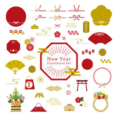 正月イラストセット