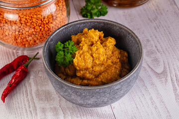 Indian cuisine - Lentil vegan dal