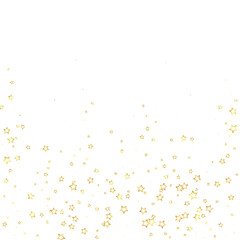 Christmas spirit. Scattered falling stars.