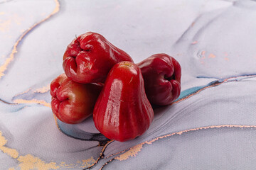 Sweet juicy Chompu apple fruit