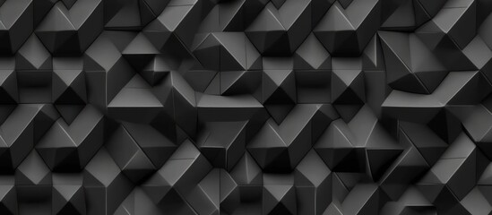 Obraz premium Abstract Geometric Pattern in Shades of Gray - A Modern Design.