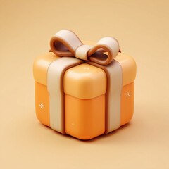 gift box with red ribbon