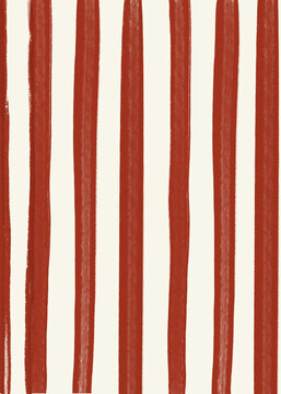 Hand drawn, hand painted PNG christmas classic plaid stripes background for cards, posters, invitations, banners. Quirky whimsical style