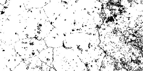 Obraz premium Grunge vintage white and black vector wall distressed dirty noise rust cracked pain background. messy dusty chalk splat dirt rusty noise overlay concrete wall texture background. 