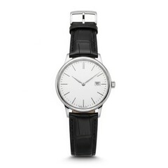 Watch on white background