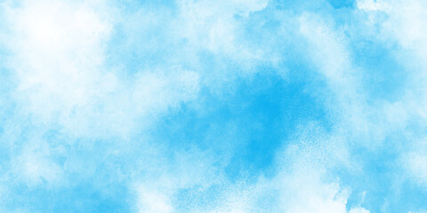  abstract  blue watercolor illustration ar blue color texture background, light sky blue shades watercolor background, breathtaking panorama of a bright blue sky adorned with fluffy white clouds.