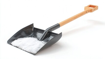 Snow shovel isolated on white background