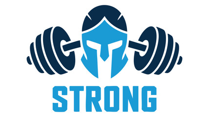 Spartan helmet barbell strong