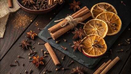Cinnamon and star anise create cozy winter mood
