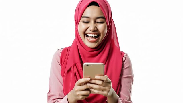 Blank white card surrounded by lush green leaves and red flowers on a wooden background with natural shadows. - Powered by Adobe
