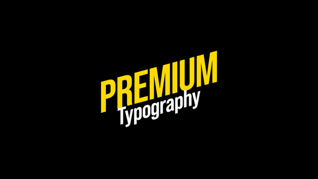 Typography Two Lines 23
