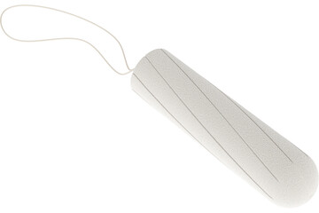 Tampon, closeup, transparent background