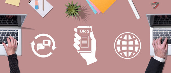 Concept of blog