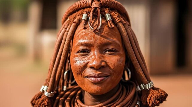 Graceful expressions of cultural heritage in timeless portrait