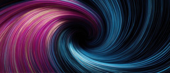 Swirling colors form abstract motion