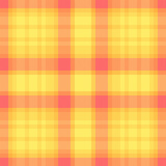 Good pattern fabric plaid, harmony tartan seamless check. Fire background texture vector textile in amber and yellow colors.