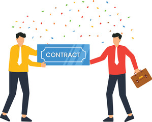 Business growth strategy with businessman building numbered blocks for career progression and achievement milestones. Corporate development and step by step process for success.