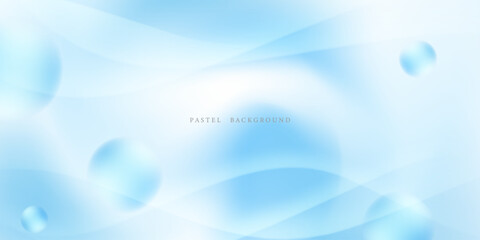 Fototapeta premium Pastel color liquid wave background, abstract, modern design vector illustration.