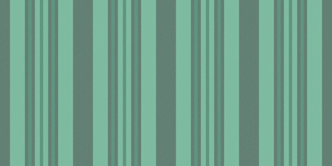 Tetting fabric textile stripe, individuality vector texture background. Cervice seamless vertical pattern lines in pastel and mint colors.