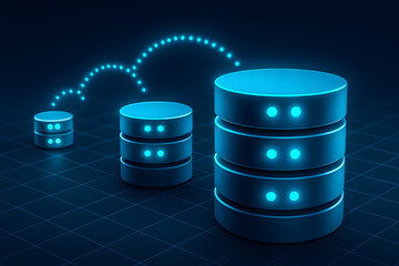 Data migration and database scalability concept