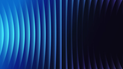 Obraz premium Modern glass strips abstract blue background design texture pattern wallpaper gradient lines