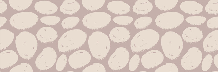 Leopard dot pattern in neutral colors for seamless cute background.