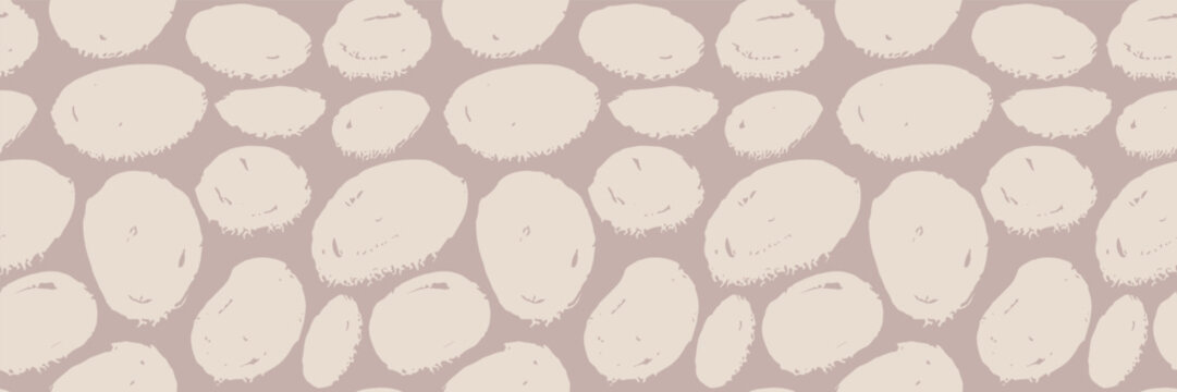 Leopard dot pattern in neutral colors for seamless cute background.