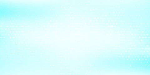 Light blue background with a medical cross pattern. a light gradient. minimalist style. vector illustration. research concept design. minimalistic template.