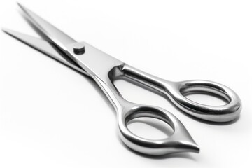 Obraz premium Seamstress scissors white background equipment weaponry.