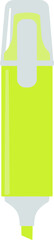 Obraz premium Simple Flat Style Highlighter Pen Illustration Graphic Design Element