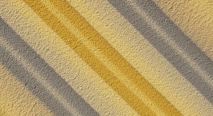 Diagonal Stripes of Textured Surfaces with Yellow, Gray, And Beige Colors