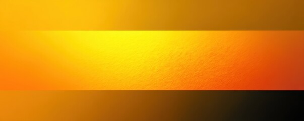 Abstract yellow to orange gradient background with dark bottom stripe for design and branding