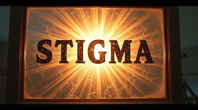 glowing open fire neon sign on a black background