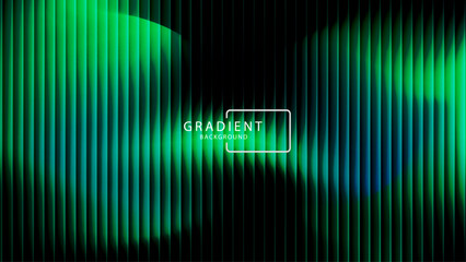 Futuristic neon gradient pattern with diagonal glowing lines blending smooth and radiant colors. Minimalistic abstract dark background perfect for creative digital tech designs. Vector illustration 