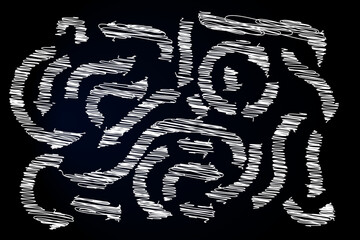 Charcoal vector scribble scratch splatter texture messy spiral line arrow shape effect. Charcoal Ink, pencil pen, paint, crayon brush strokes with different shapes