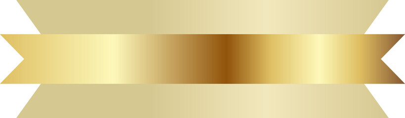Modern luxury gold and gold ribbon background