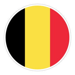Fototapeta premium belgium flag